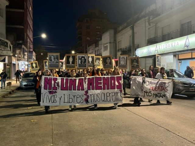 Nueva marcha a once a�os del primer �Ni una menos�